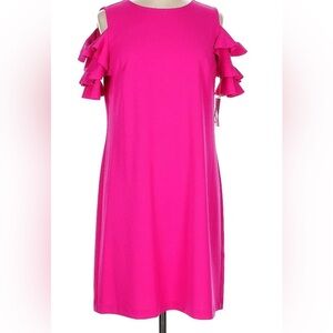 London Times Fuchsia Dress